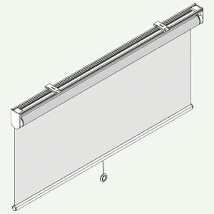 ARMONIA COMFORT 02_tecnico_300x300 Render di una tenda a rullo Resstende modello Armonia Comfort, con meccanismo light touch