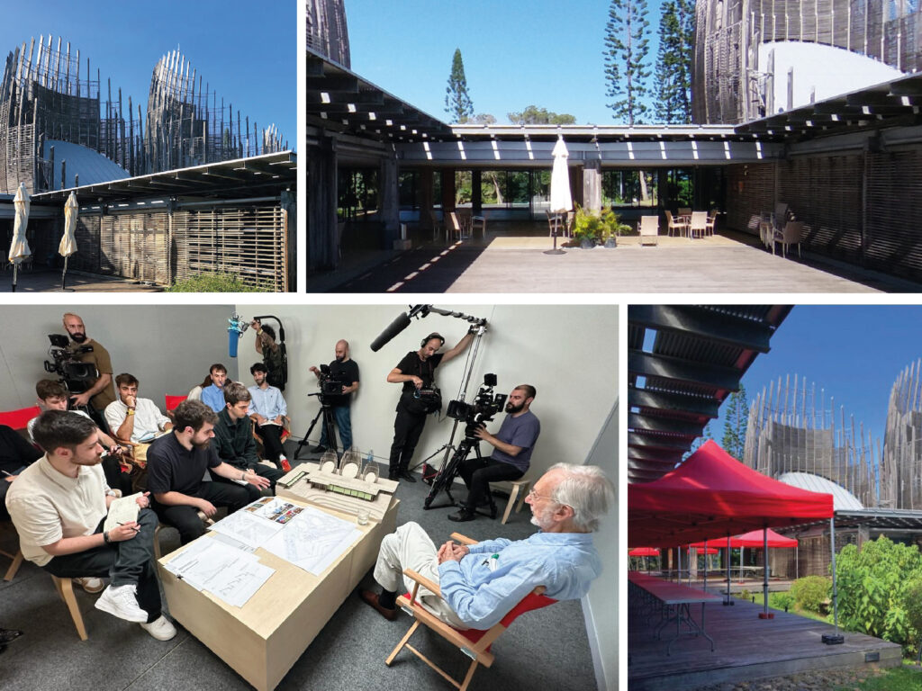 collage che mostra la collaborazione di Resstende con gli studenti del Politecnico per un progetto